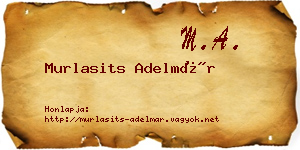 Murlasits Adelmár névjegykártya